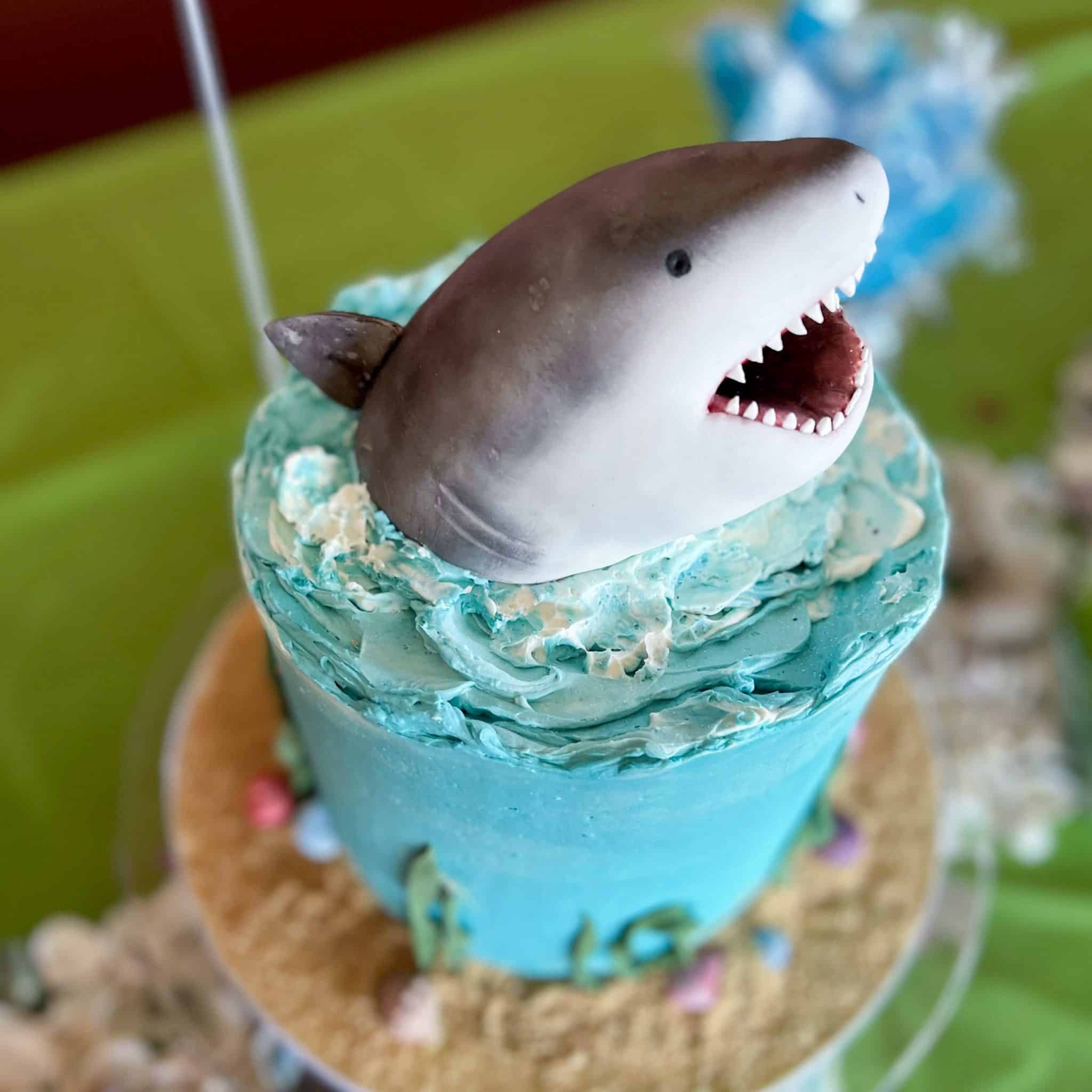 Shark Custom Shaped Cake