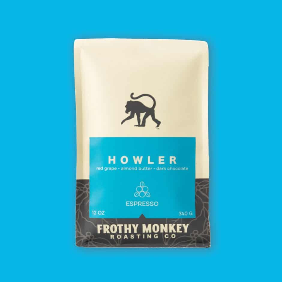 howler Espresso roast coffee bag