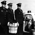 Vintage image of Nashville Police christmas baskets