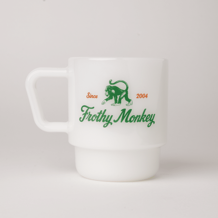 Vintage Milk Glass Mug
