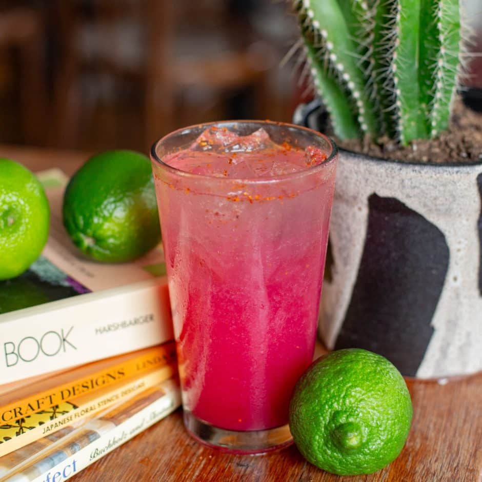 photo of sparkling limeade drink